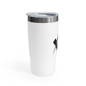 Master Mason Blue Lodge Ringneck Tumbler - Square & Compass - Bricks Masons