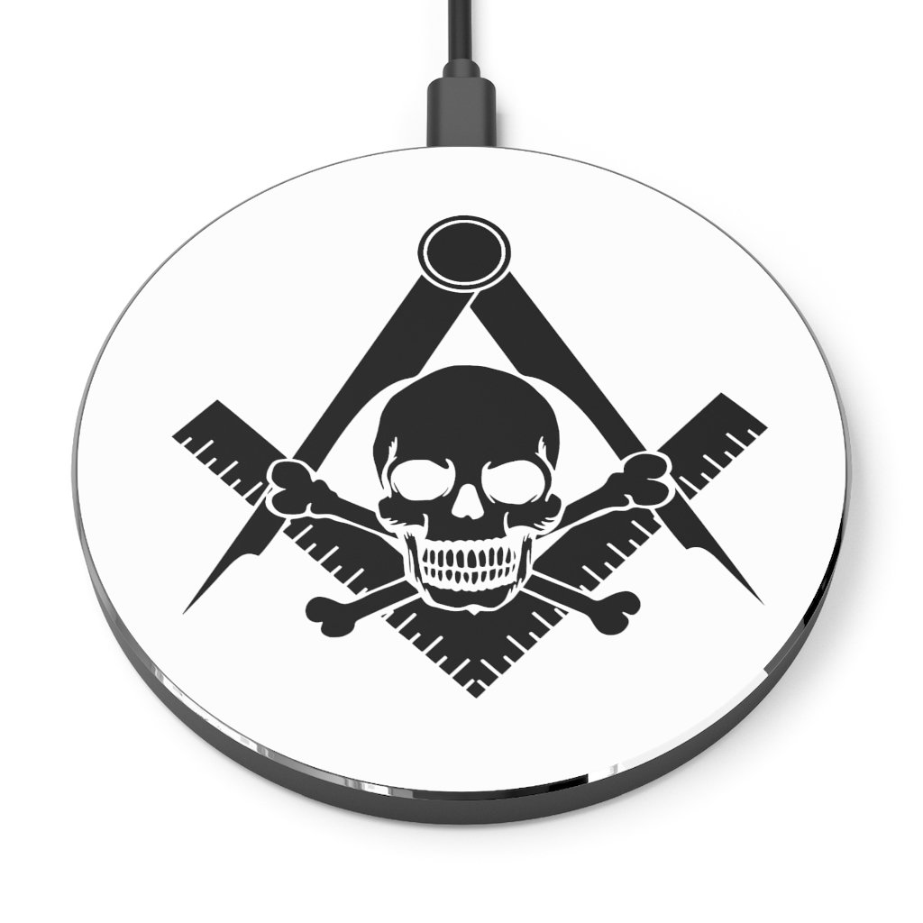 Widows Sons Wireless Charger - Black & White - Bricks Masons