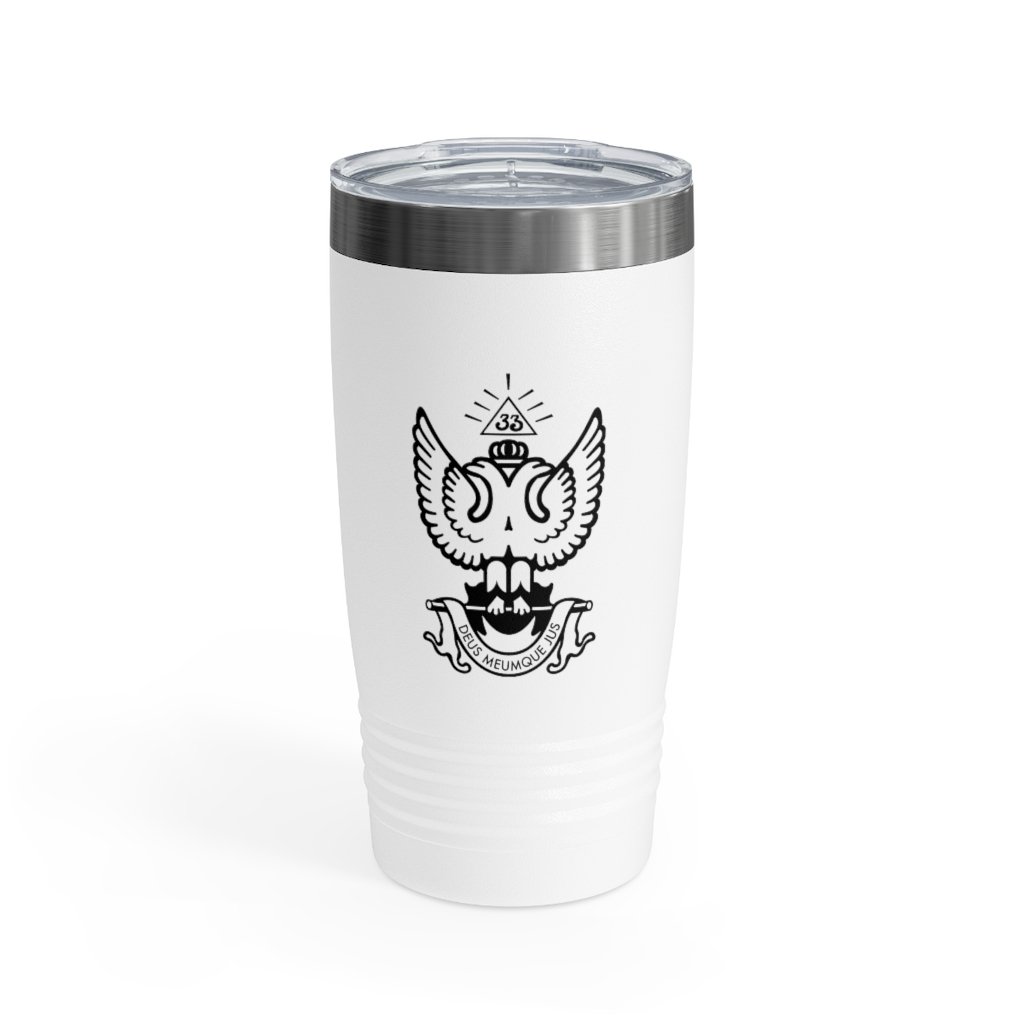 33rd Degree Scottish Rite Ringneck Tumbler - Wings Up Various Colors - Bricks Masons