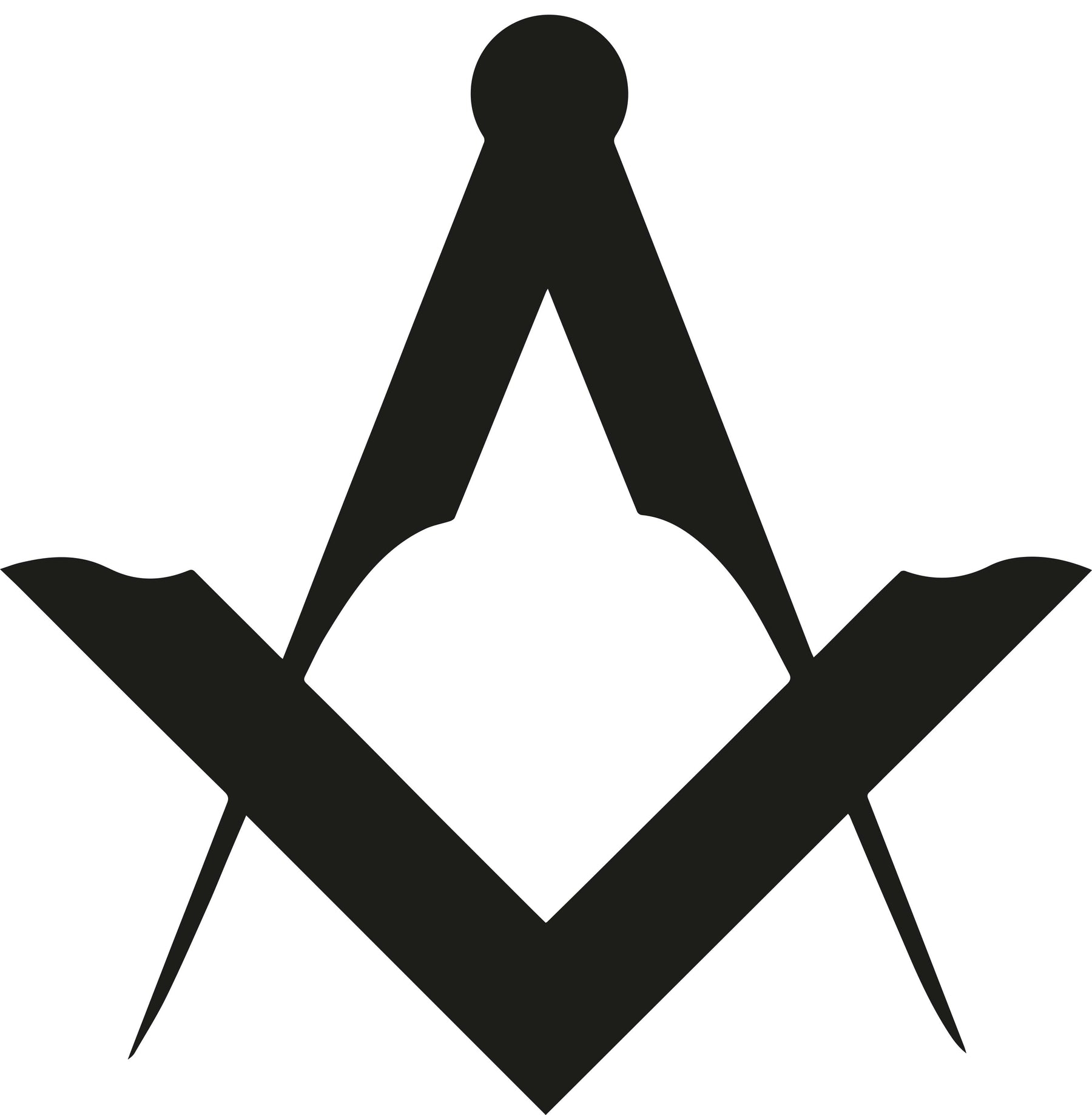 Master Mason Blue Lodge Champagne Flute - 2 Pieces Set - Bricks Masons