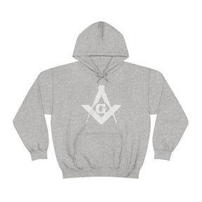 Master Mason Blue Lodge Hoodie - Christmas Ugly Square and Compass G - Bricks Masons