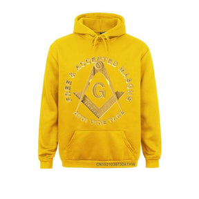 Master Mason Blue Lodge Hoodie - FREE & ACCEPTED MASONS (Multiple Colors) - Bricks Masons