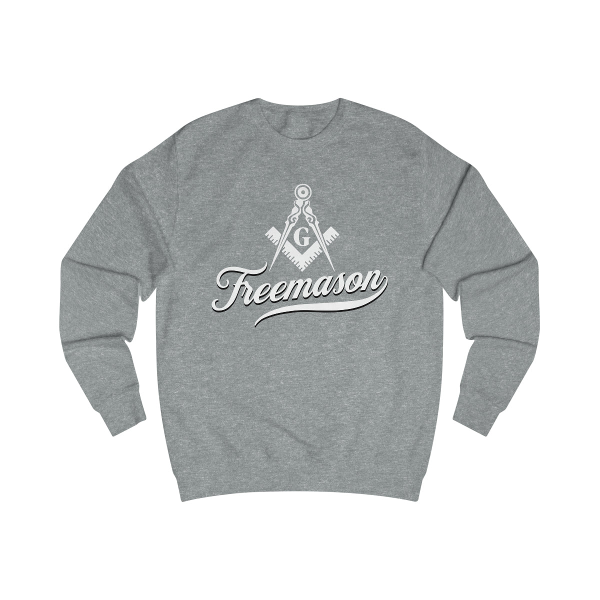 Master Mason Blue Lodge Sweatshirt - Square and Compass G Freemason - Bricks Masons