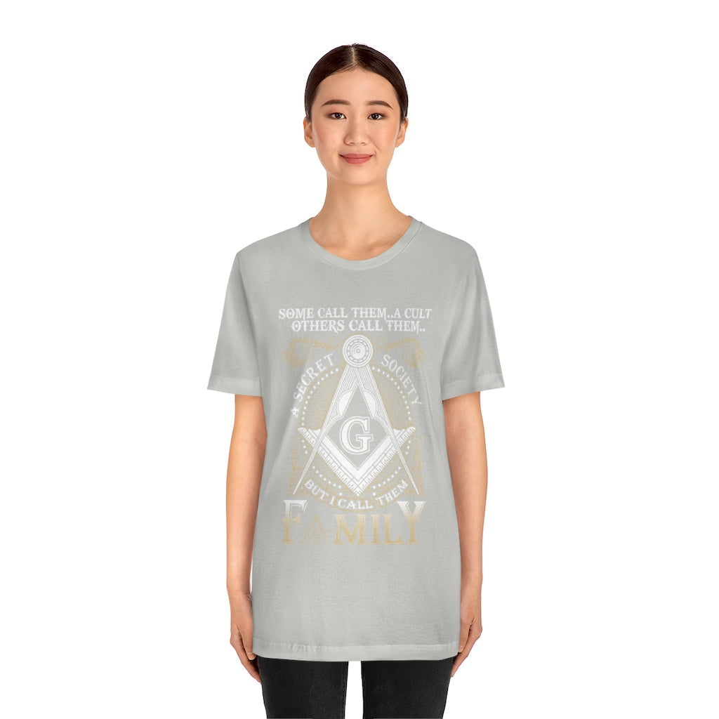 Masonic T-Shirt - I Call Them Family - Bricks Masons