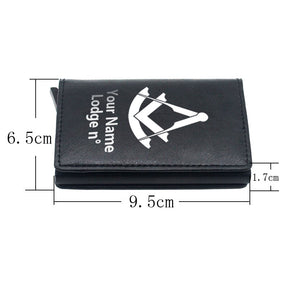 Past Master Blue Lodge Wallet - Various Colors - Bricks Masons