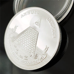 Eye Of Providence Coin - Great Seal United States - Bricks Masons