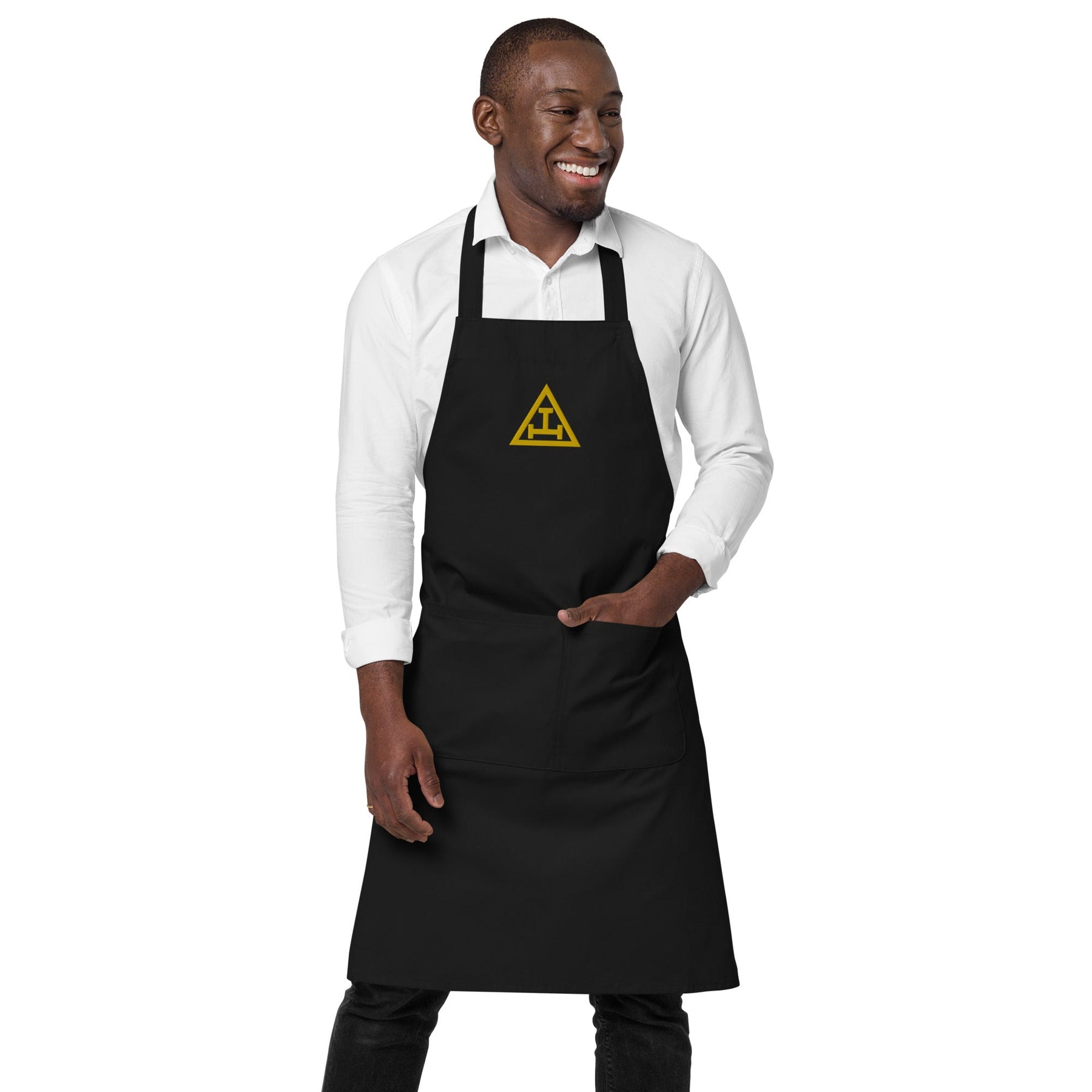 Royal Arch Chapter Kitchen Apron - Various Organic Cotton Colors - Bricks Masons