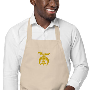 Shriners Kitchen Apron - Various Organic Cotton Colors - Bricks Masons