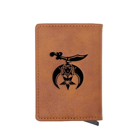Shriners Wallet - Credit Card Holder (4 colors) - Bricks Masons